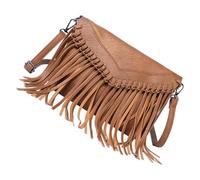 Milisten Borsa a Tracolla da Donna Nappa e Frange Borsa Messenger Elegante e Capiente per Viaggi e Uscite Quotidiane