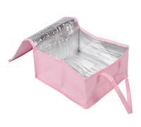 Milisten Borsa Termica Portatile per Alimenti e Contenitore Termico per Torte 12 Pollici 40x40x22 Cm Non Tessuto con Isolamento Spesso, Sacchetto Isolante per Cibo Caldo e Freddo,