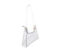 Milisten Borsa Trasparente PVC per Spalla Design con Cerniera Approved Bag Stadium per Concerti Piccola e Facile da Pulire per Eventi e Uso Quotidiano