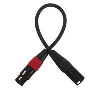 Milisten Cavo Audio Xlr Bilanciato da 3 Pin Femmina a 5 Pin Maschio 03 M Doppia Schermatura in Rame per Microfono Adattatore Convertitore Segnale per Registrazione e Performance Live