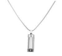 Milisten Collana Armonica Musicale Leggera e Portatile Catena Hip Hop da Uomo e Donna, Ciondolo Clavicola Resistente per Appassionati di Musica e Scene All’aperto