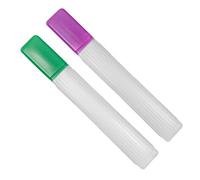 Milisten Contenitore per Attrezzi da Cucito 2 Pezzi in Plastica Resistente, Scatola Porta Ferri da Maglia e Tubi Porta Aghi per Lavoro a Maglia, Custodia Portatile per Accessori