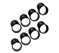 Milisten Copridita in Silicone per Tamburo a Lingua Antiscivolo Morbido Riduce Rumore per Tapping Dita 8 Pezzi per Strumenti Percussivi e Handpan