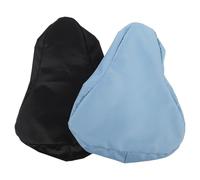 Milisten Coprisella per Bicicletta da Esterno, Copertura Antipolvere e Antipioggia per Sellino Largo, Set 2 Pezzi Coulisse, Protezione per Mountain Bike e Bici da Corsa