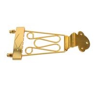 Milisten Cordiera a 6 Corde Chitarra Fibbia Antifurto Serratura Della Porta a Battente Serratura Antifurto Jazz Archtop Guitar Bridge Jazz Guitar Bridge Metallo D'oro