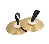 Milisten Cymbals Per Ragazzo Ragazza Strumento Musicale Portatile Per Danza e Performance Suono Chiaro e Brillante Per Piccoli Musicisti Confezione