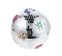 Milisten Decorazione a Sfera a Specchio da Discoteca Sospesa, Mini Palline da Discoteca Riflettenti per Feste, Decorazioni Luminose per Eventi e Matrimoni Effetto Luce Abbagliante