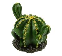 Milisten Decorazione da Giardino Micro-paesaggistica Casa Sull'albero Cactus in Plastica, Mini Casa Artigianale, Ornamento in Miniatura per Sandbox Educativo e Arredamento per Mini