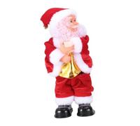 Milisten Decorazione Natalizia Elettrica Natale Musicale da Tavolo per Ballo e Canto Festivo Regalo Natale Senza Batteria Atmosfera per Feste