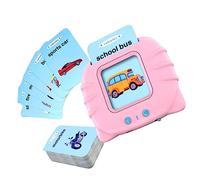 Milisten Educativo Carte Flash Parlanti Inglese per Gioco Interattivo Apprendimento Parole Macchina Didattica per Sviluppo Creatività e Coordinazione Occhio-mano Adatto in Età Prescolare