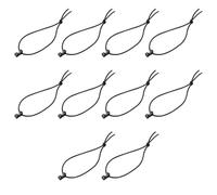 Milisten Fibbia per Corda Elastica Mini con Morsetto a Bobina Clip di Fissaggio Rapido per Cinghie in Nylon Set da 10 Pezzi Leggera e Portatile per Uso Outdoor e Accessori Borse