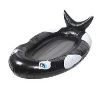 Milisten Galleggiante Pieghevole per Piscina Materassino Gonfiabile con Rete Traspirante Design Unico per Relax Facile Trasportare e Accessorio per Estive Piscina