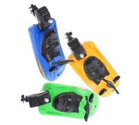 Milisten Giocattoli Per Barche a Carica 3 Pezzi Per Vasca Da Bagno Bambini, Motoscafo a Vento in Plastica Sicura, Giocattoli Galleggianti Per Bagno e Piscina, Regalo Per Neonati e Bambini Piccoli