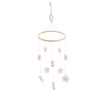 Milisten Giostrina per Culla con Decorazioni Eleganti Mobile per Rosa per Camerette e Negozi Abbigliamento Infantile Facile Installare e Manutenere
