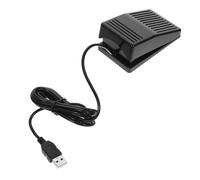 Milisten Interruttore Pedale Usb Superficie Antiscivolo in Plastica Controller Pedale Per Streaming e Altre Applicazioni Multi-scena