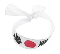 Milisten Japanese Samurai Headband for Men Kanji Print Quick-drying and Breathable for Karate Ninja and Costume Accessories