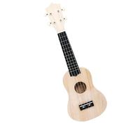 Milisten Kit Fai Da Te Ukulele in Naturale Strumento Quattro Corde Per Principianti Creativo Per Ragazzo Ragazza e Genitori Materiale Stabile e Sicuro Per Lavoro Manuale