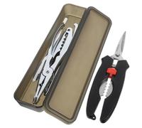 Milisten Kit Pinza per Crostacei in Acciaio Inossidabile, per Frutti di Mare e Granchio Forchette e Pinza Sicure per Estrarre la Carne dai Gusci