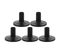 Milisten Manicotti di Ricambio per Piatti 5 Pezzi in Plastica Feltrini e Custodia per Accessori Batteria per Uso in Concerti e Prove