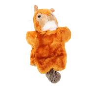 Milisten Marionetta Burattino Per Bambini a Forma Di Scoiattolo in Peluche, Giocattolo Educativo Precoce Per Sviluppo Creativo e Comunicazione Emotiva, Per Attività Di Narrazione e Gioco