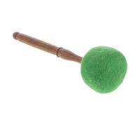 Milisten Mazzuolo per Campane Tibetane in Feltro Bastoncino per Percussione Portatile Accessorio per Ciotola Sonora per Meditazione Studio Viaggi Relax