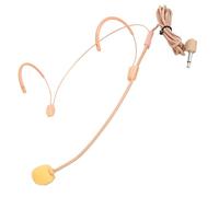 Milisten Microfono per cuffie a condensatore leggero e flessibile per canto microfono, cerchietto cablato con amplificazione chiara, adatto a presentatori musicali e insegnanti