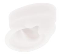 Milisten Modello di Orecchio in Silicone per Piercing e Foratura, Compatto e Flessibile, per Esercitazioni Didattiche e Esposizione Gioielli in Ambito Estetico