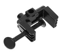 Milisten Morsetto per Scrivania in Abs Nero Modello M2 Supporto Forte e Antiscivolo, Distanza Stecca 5,5 Cm Adatto a Tavoli Fino a 4,5 Cm, Design Moderno per Clip Microfono e Supporto