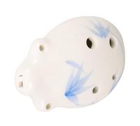 Milisten Ocarina in Ceramica Piccolo e Portatile Strumento Fiato Adatto e Principianti per Educazione Musicale e Feste Design Compatto e Facile da Trasportare per Indoor e Outdoor