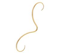 Milisten Per Setto Nasale Baffo in Acciaio Inossidabile Piercing Divertente e Per e Accessorio Per Viso
