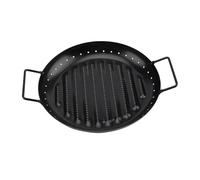 Milisten Piastra da Barbecue Carbonio Antiaderente e Leggera per Carne e Verdure per e