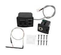 Milisten Pickup Ukulele Band con Equalizzatore Digitale e Display LCD Preamplificatore per Chitarra Acustica per Performance Live e Pratica Domestica