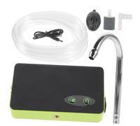 Milisten Pompa Ossigeno Portatile Uno Verde con Ricarica Induzione Pompa di Suzione Acqua e Aeratore per Pesca Mix Esche e Ossigenazione Acquari Outdoor
