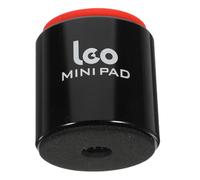 Milisten Portable Mute Dumb Drum for Beginners Silent Practice Pad with High Elasticity and Aluminum Base for Drummers and Percussionists