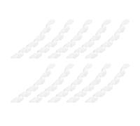 Milisten Protezione a Spirale in Gomma Trasparente per Cavi Freno e Cambio Bici, Set da 10 Pezzi, Copertura AntiGraffio Flessibile per Alloggiamento Cavi, per Ciclismo su Strada e Mountain