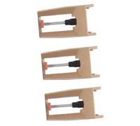 Milisten Puntine Per Giradischi in Rubino e Alluminio 3 Pezzi, Sostituzione Ago Per Giradischi D’epoca Compatibili, Accessori Per Riproduzione Dischi in Vinile, Adatte a Fonografi Vintage