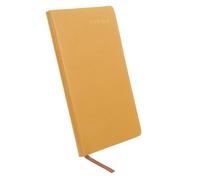 Milisten Quaderno Contabile A6 Portatile Arancione, Pianificatore Finanziario 2025 Blocco Note per Lista della Spesa e Organizzatore di Fatture per Gestione Spese e Bilancio Personale