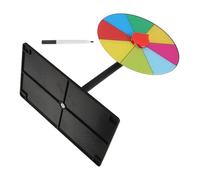 Milisten Roulette Didattica Ruota per Feste in Ufficio Ruota per Premi A 8 Slot