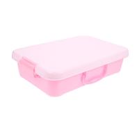 Milisten Sandbox Portatile Giocattolo Di Intrattenimento Giocattoli Di Sabbia Tavolo Di Sabbia Con Coperchio Copertina Contenitore Sensoriale Con Coperchio Primo Abs Rosa