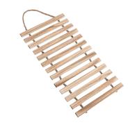 Milisten Scala per Piante: Supporto per Vasi da Fiori in Legno per Interni Ed Esterni - Supporto per Fioriere A Parete per Balcone E Giardino