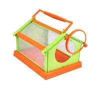 Milisten Scatola per Insetti con d Ingrandimento in Trasparente Custodia Portatile per Osservazione Dettagliata Adatta per Esplorazioni all Resistente e Colorata
