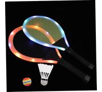 Milisten Set Completo Racchette Badminton per Racchette in Rete con Palline Attrezzatura Sportiva al e