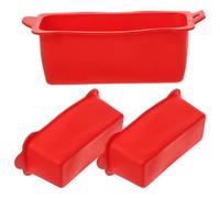 Milisten Set da 3 Rivestimenti in Silicone per Raccogli Grasso da Campeggio, Accessorio Riutilizzabile per Leccarda Barbecue Esterni, Resistente e Antiusura per Griglia e Forno