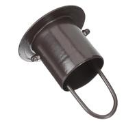 Milisten Set di Ganci per Montaggio Catena Antipioggia in Lega di Alluminio, Adattatore Scolapiatti Decorativo per Casa e Giardino, Accessorio Metallico Resistente per Canalizzazione Pluviale