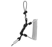 Milisten Sicurezza per Fotocamera Subacquea con Retrattile Lanyard per Immersioni in Inossidabile con Fibbia Rilascio Rapido Cinturino Antismarrimento per Snorkeling e Scuba Diving