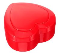 Milisten simulatore di battito cardiaco per peluche ripieni a forma di piccolo simulatore di battito cardiaco creatore di suoni del battito cardiaco plastica rosso