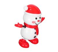Milisten Snowman Elettrico in Plastica Resistente Decorazione Natalizia Animata con Canto e Ballo Festivo per Feste Natale per e Auto