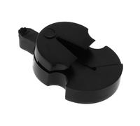 Milisten Sordina in Gomma Per Violino in Stile Tourte Piccola e Portatile Per Riduzione Del Suono Adatta Tutte Le Dimensioni Di Violino e Sessioni Di Pratica Silenziose