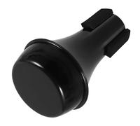 Milisten Sordina per Tromba in Plastico Nero Effetto Silenziatore, Facile da Applicare e Rimuovere, Accessorio per Strumenti a Ottoni e Pratica a Casa