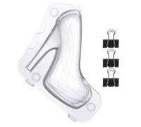 Milisten Stampo per Tacchi Alti Grande in Plastica Resistente, Set Fai da Te per Cioccolato e Dolci, Stampo per Torta a Forma di Scarpa, per Uso Domestico e Professionale